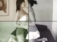Hogyan lehet megtagadni a figyelmet egy nagy lányra, amikor a feneke szexet kér? Egy jó ember nem lesz képes ellenállni a gyönyörű, tapasztalt, seggfej tiszta a kakas, amely amatőr hármas sex kúszott az anális.